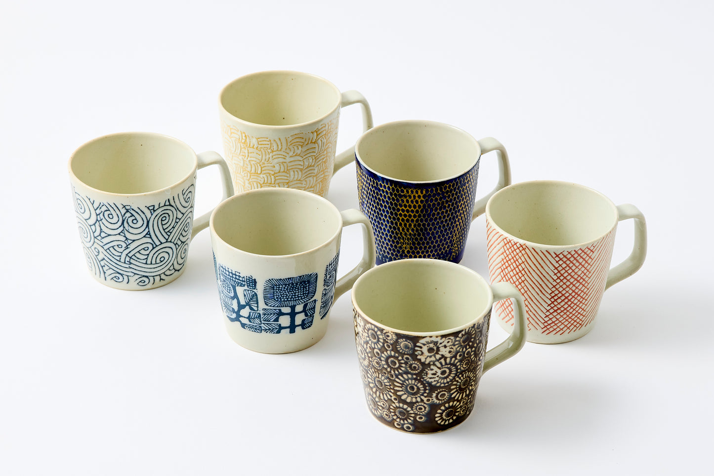 Inban UZUSHIO Coffee Mug Hasami Porcelain