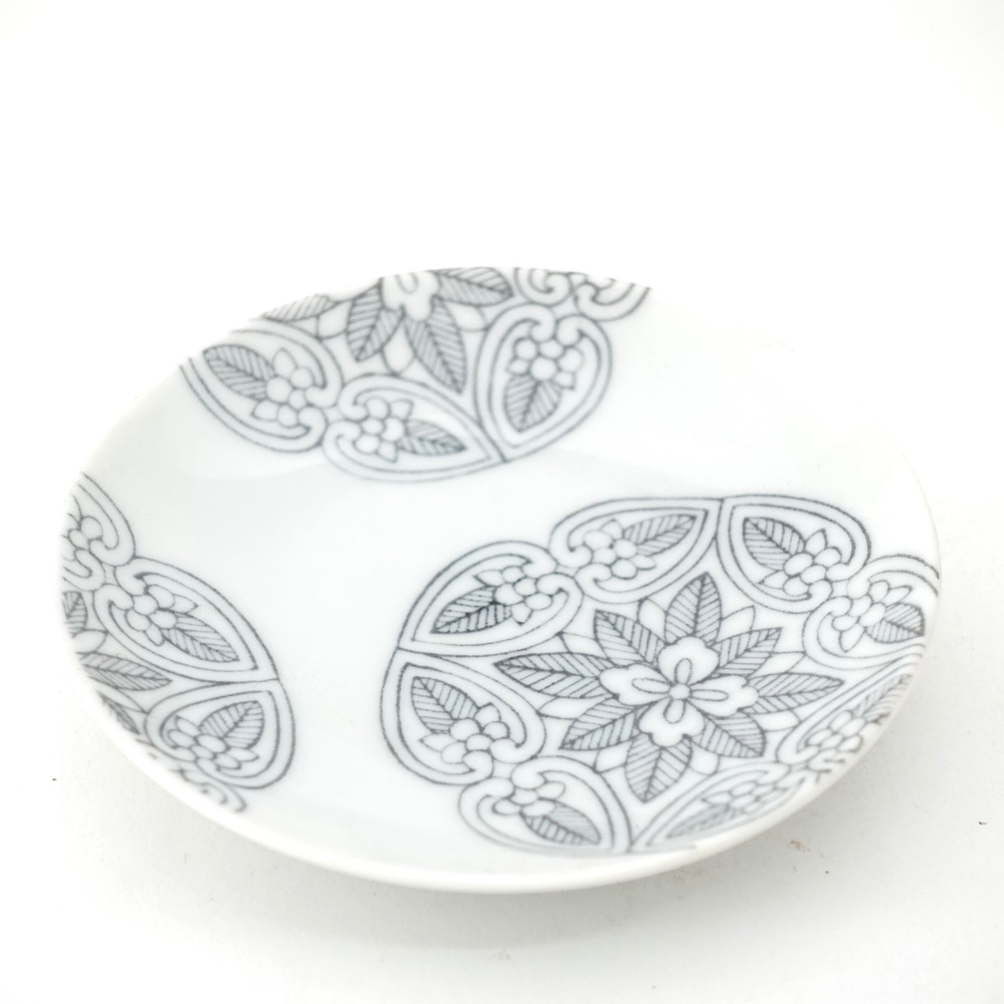 Mokko Nabeshima Komon Small Plate Imari Porcelain