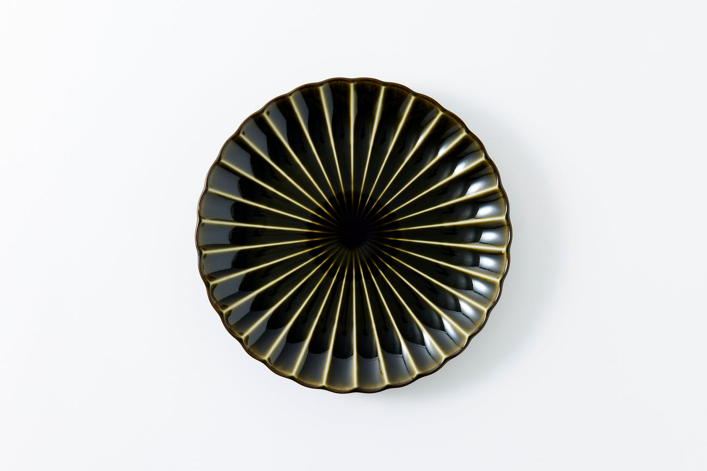 11-inch Plate Rikyu Green