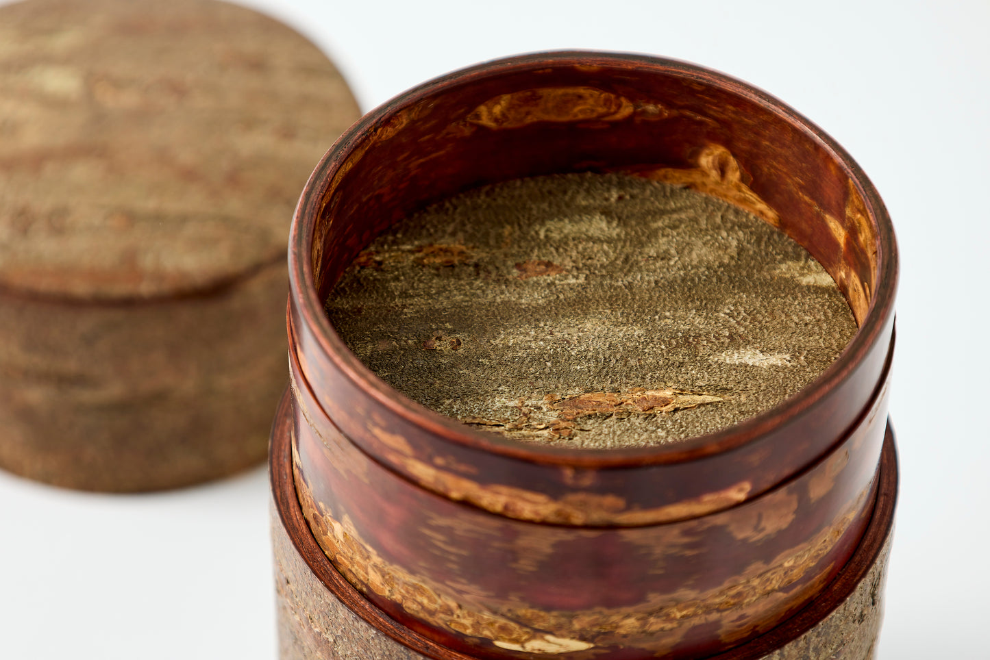 Tea Canister Frosted Decor (Small)