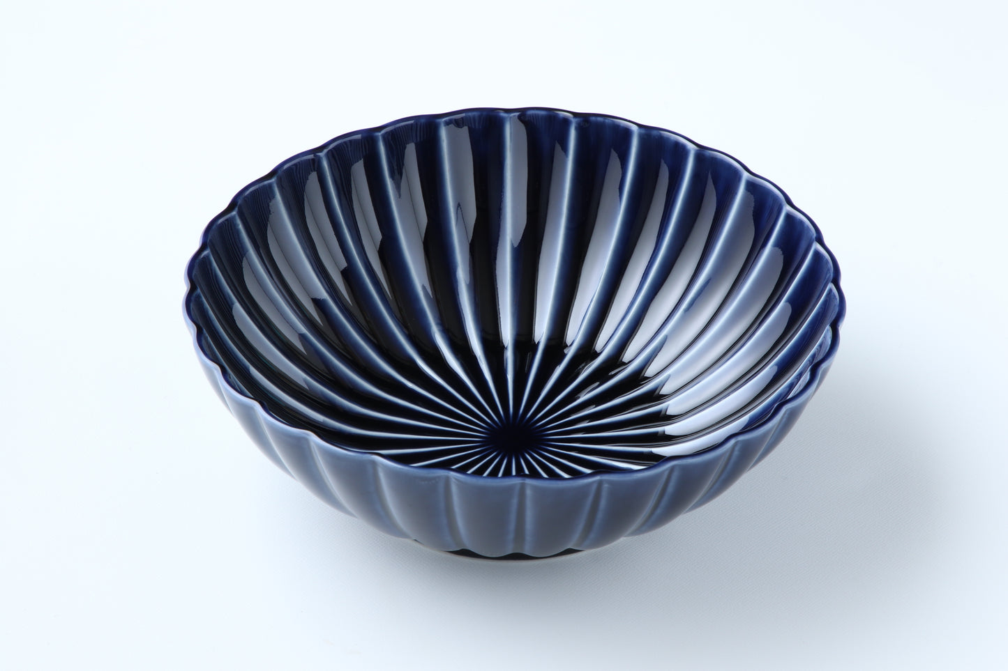 8-inch Bowl Eggplant Navy Blue