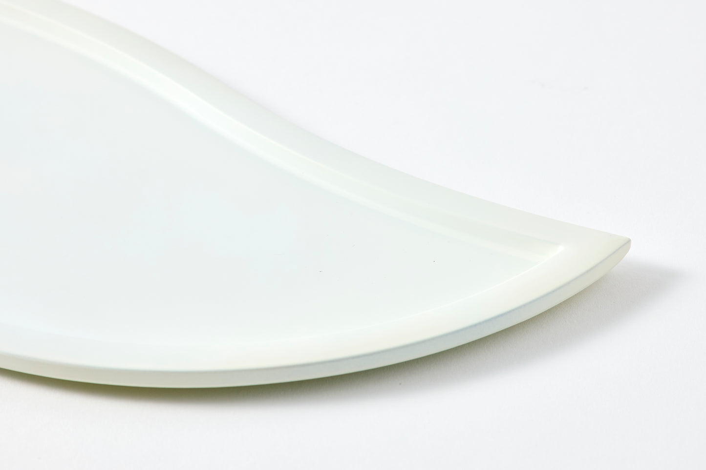 couple plate / matte white