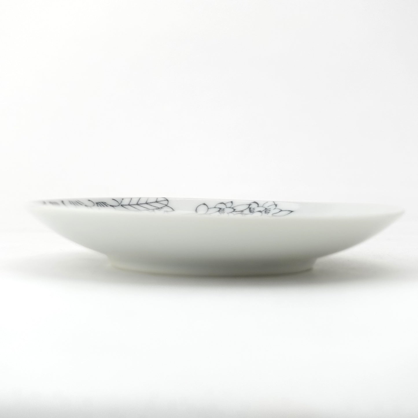 Rhododendron Motif Nabeshima Komon Small Plate Imari Porcelain