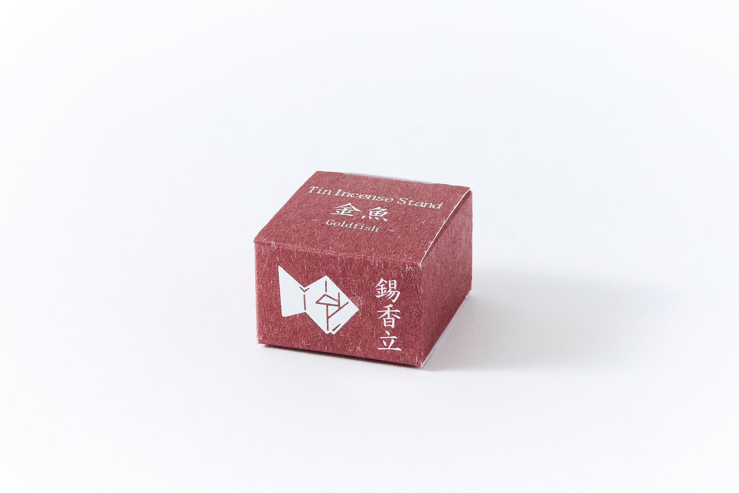 Tin Incense Holder Goldfish
