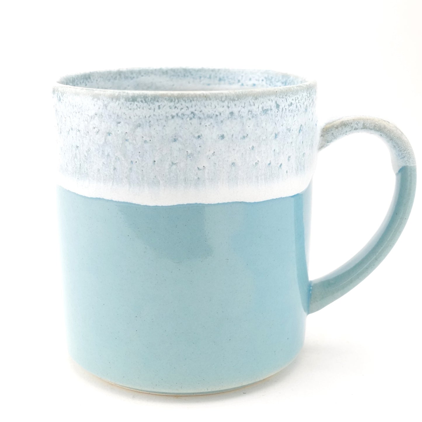 FD Blue Karatsu Drip Tall Mug Hasami Porcelain