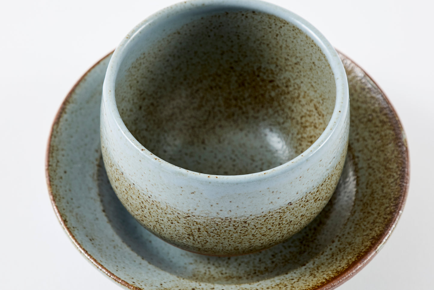 FD Nagi Sencha Teacup & Saucer Hasami Porcelain
