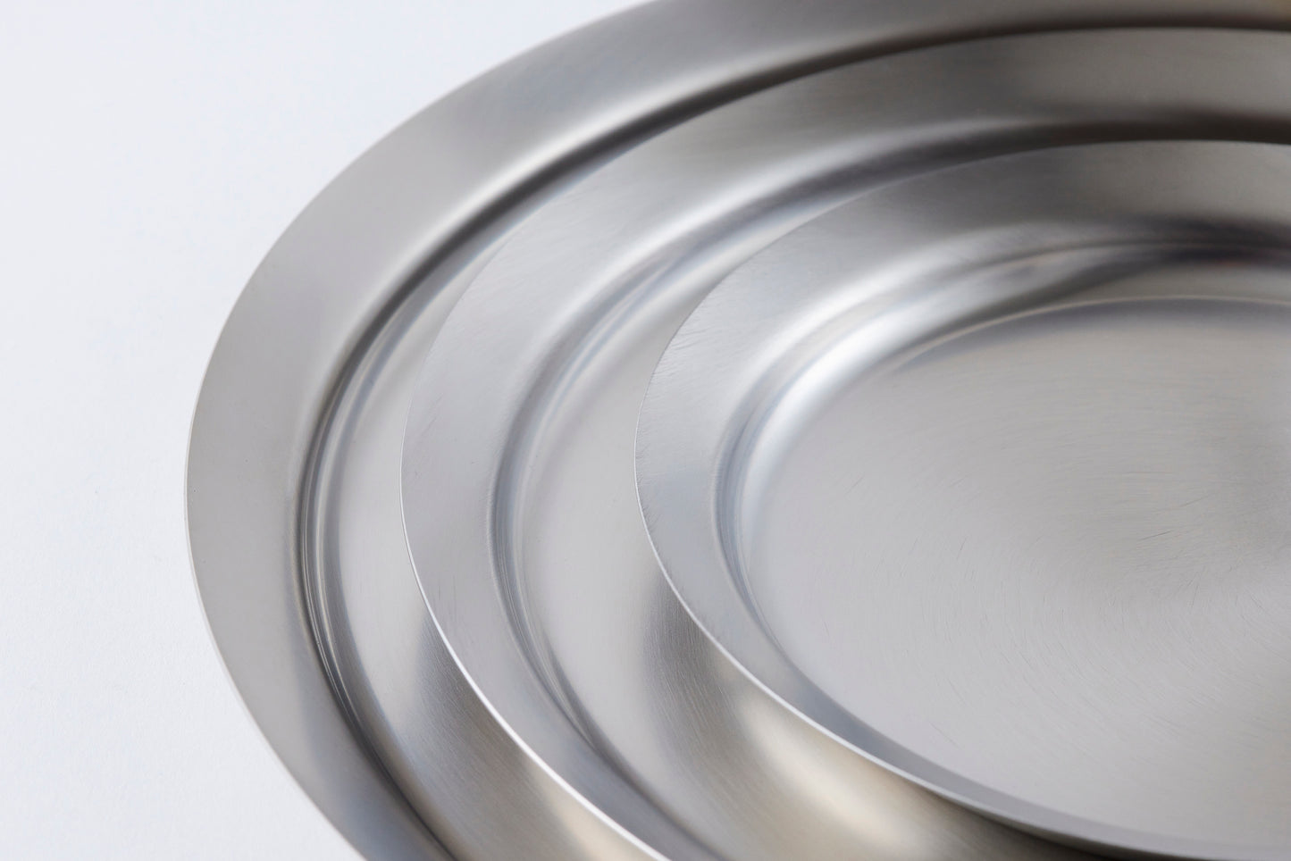 Stainless Steel Plate 21cm (Medium)