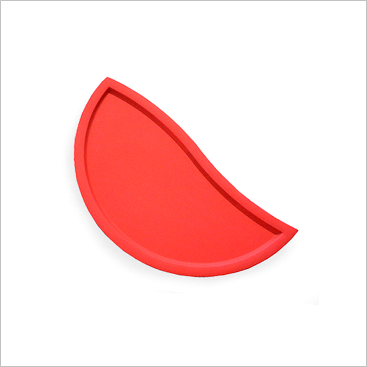 couple plate / red