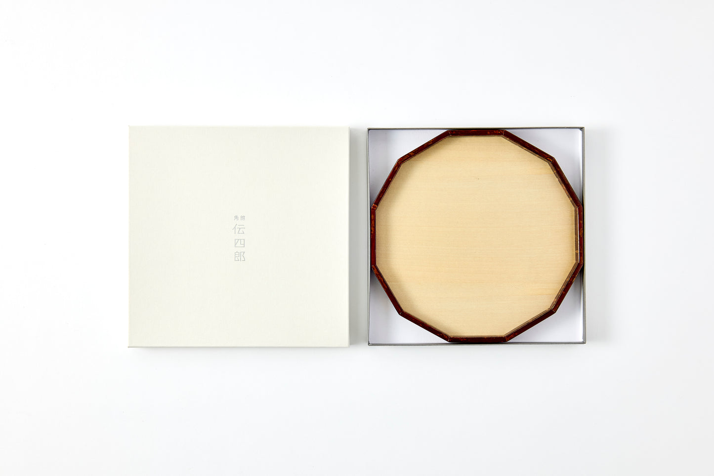 12-Sided Tray (Small) – Maple Wood