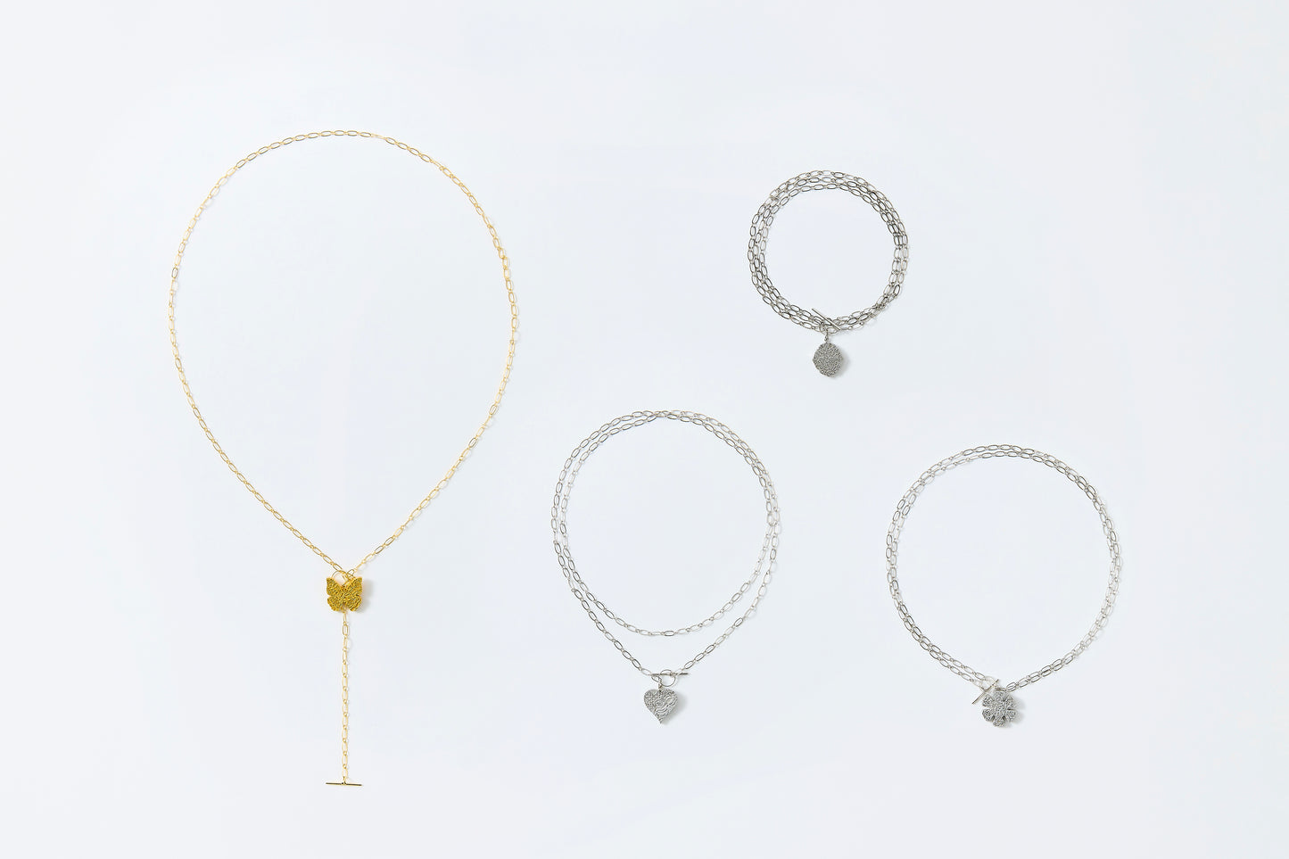 HAKUCESSORY Necklace Good Luck Gold