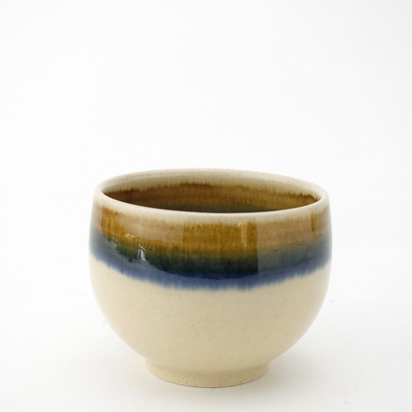 FD Two-Tone Wrapped Sencha Teacup & Saucer Hasami Porcelain