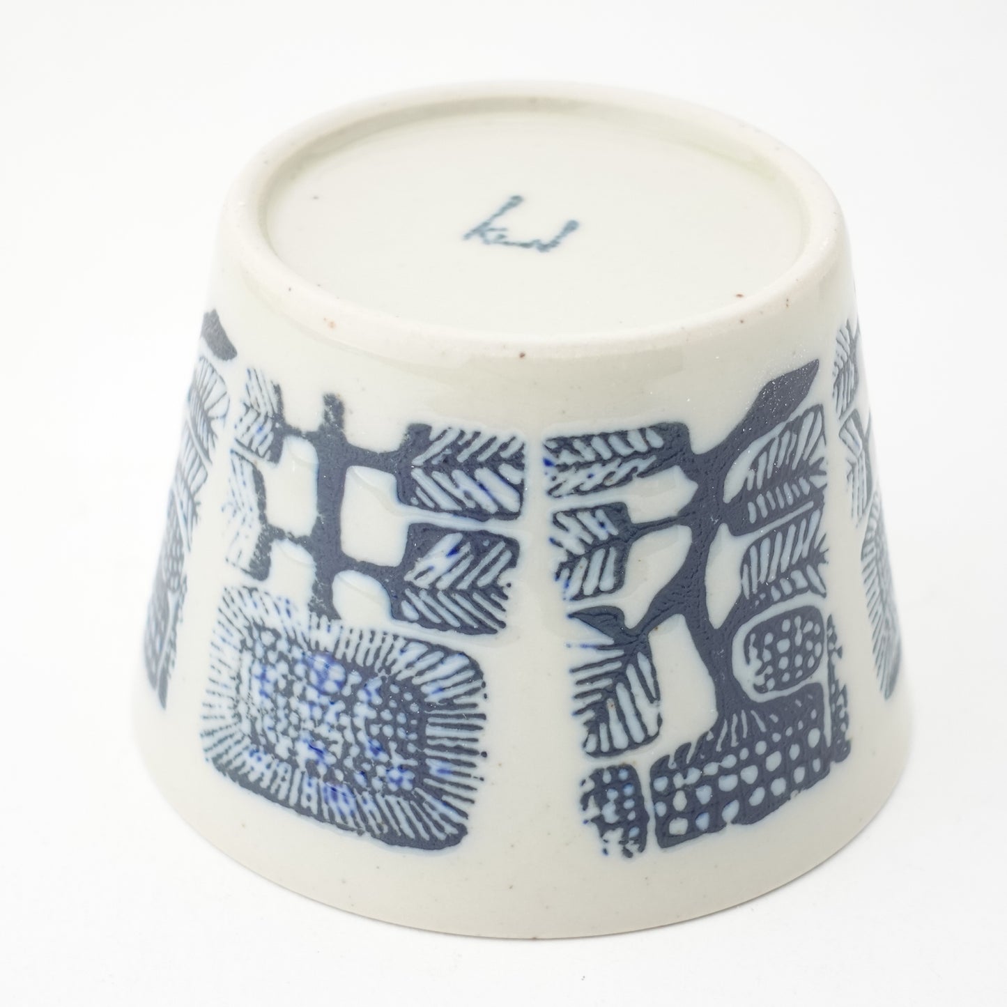Inban AZTECA Sobachoko Cup Hasami Porcelain