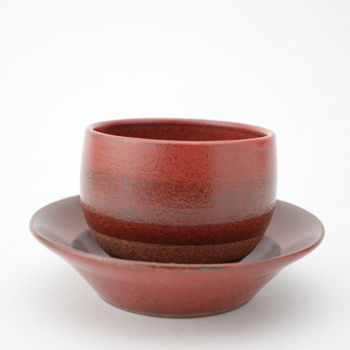 FD Akatsuki Sencha Teacup & Saucer Hasami Porcelain