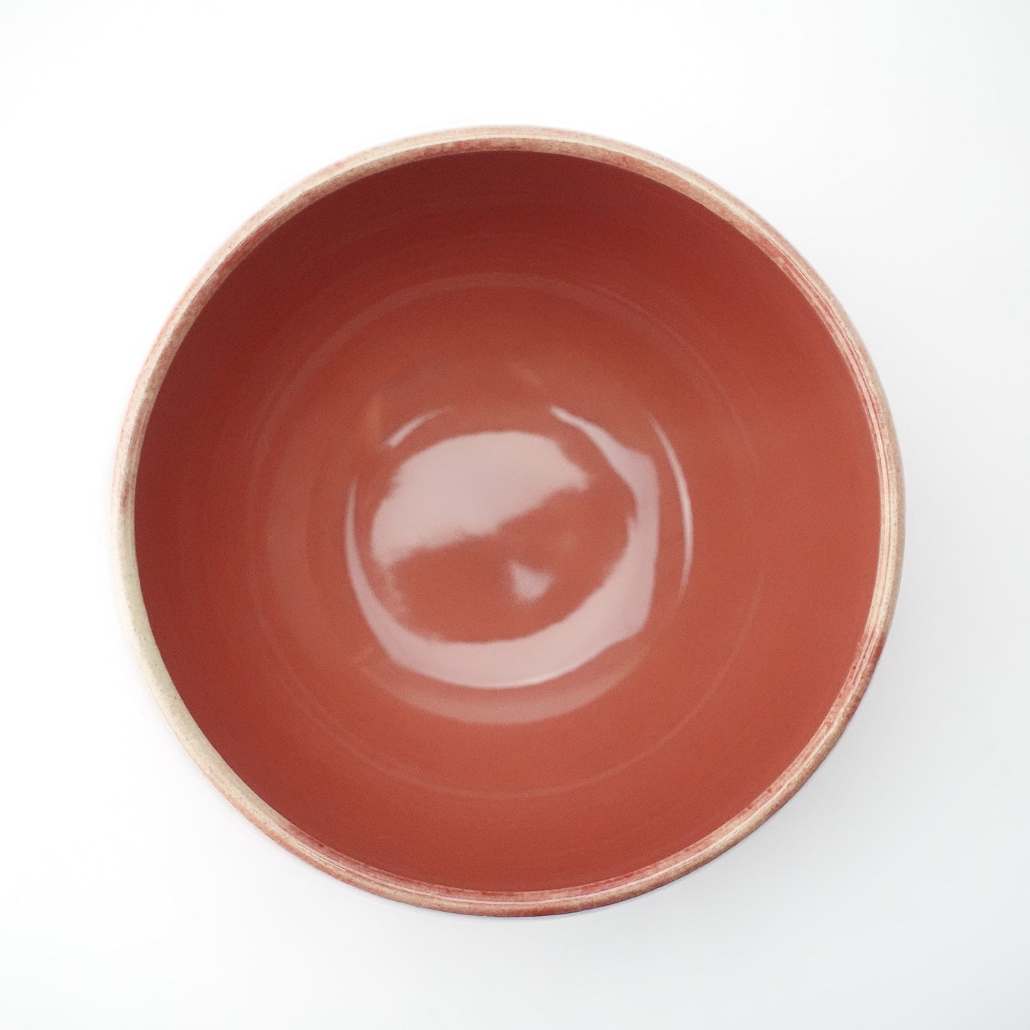 Edge Glaze BrushRound Bowl Matcha Bowl Hasami Porcelain