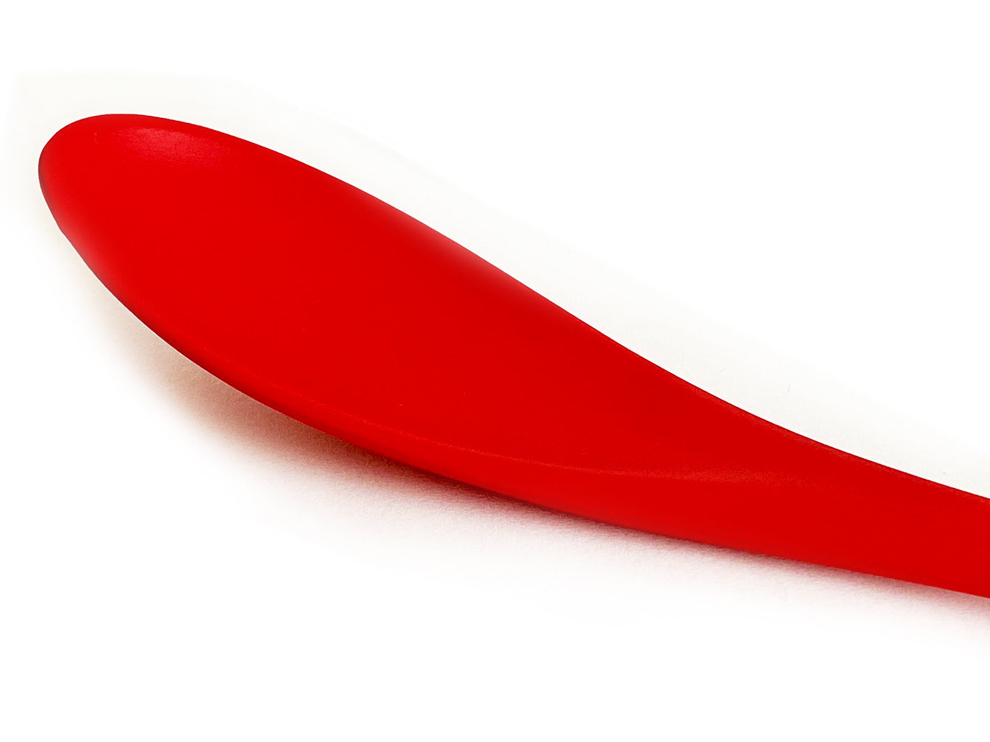 wave spoon / red