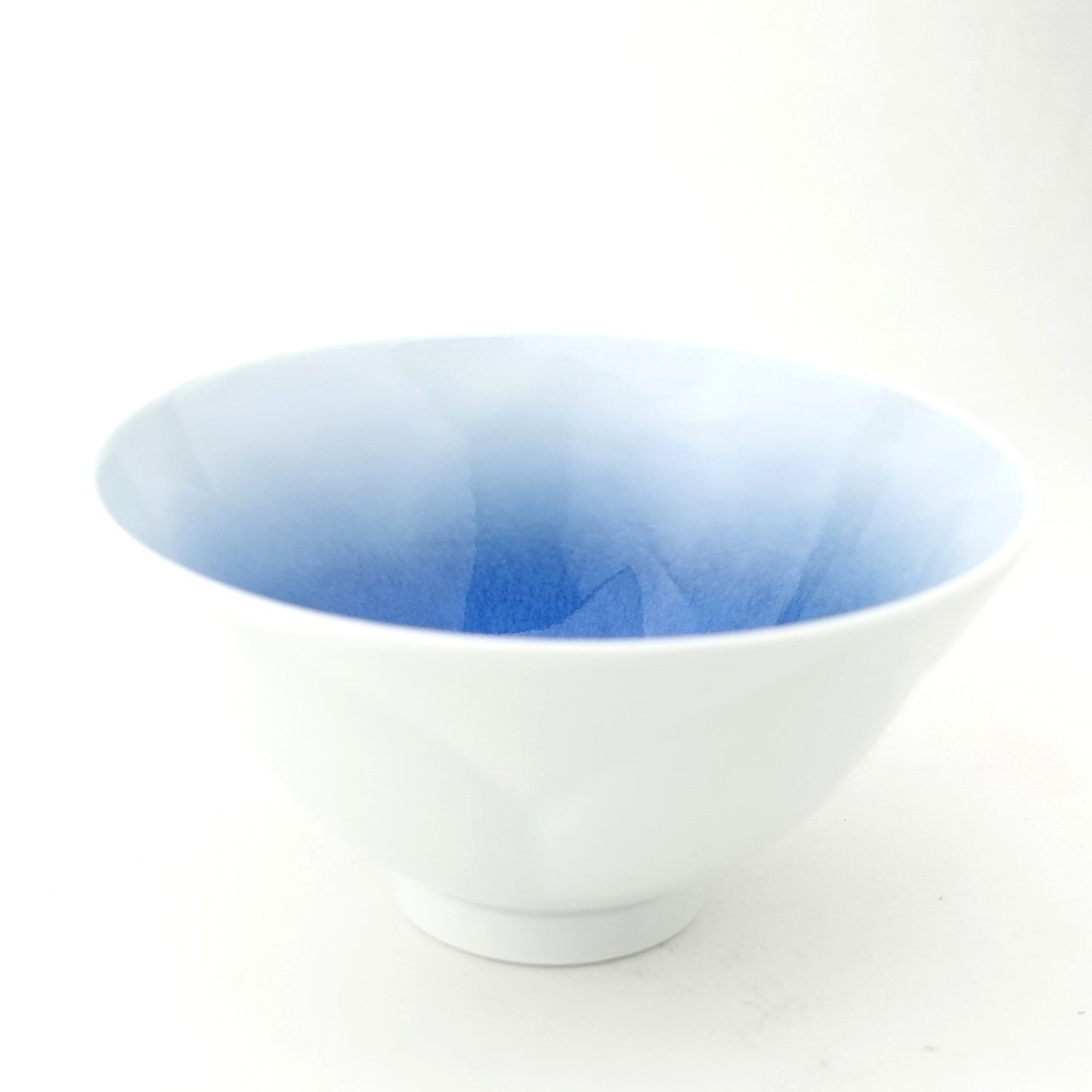 WANOKA Flower-Shaped Rice Bowl BL Arita Porcelain