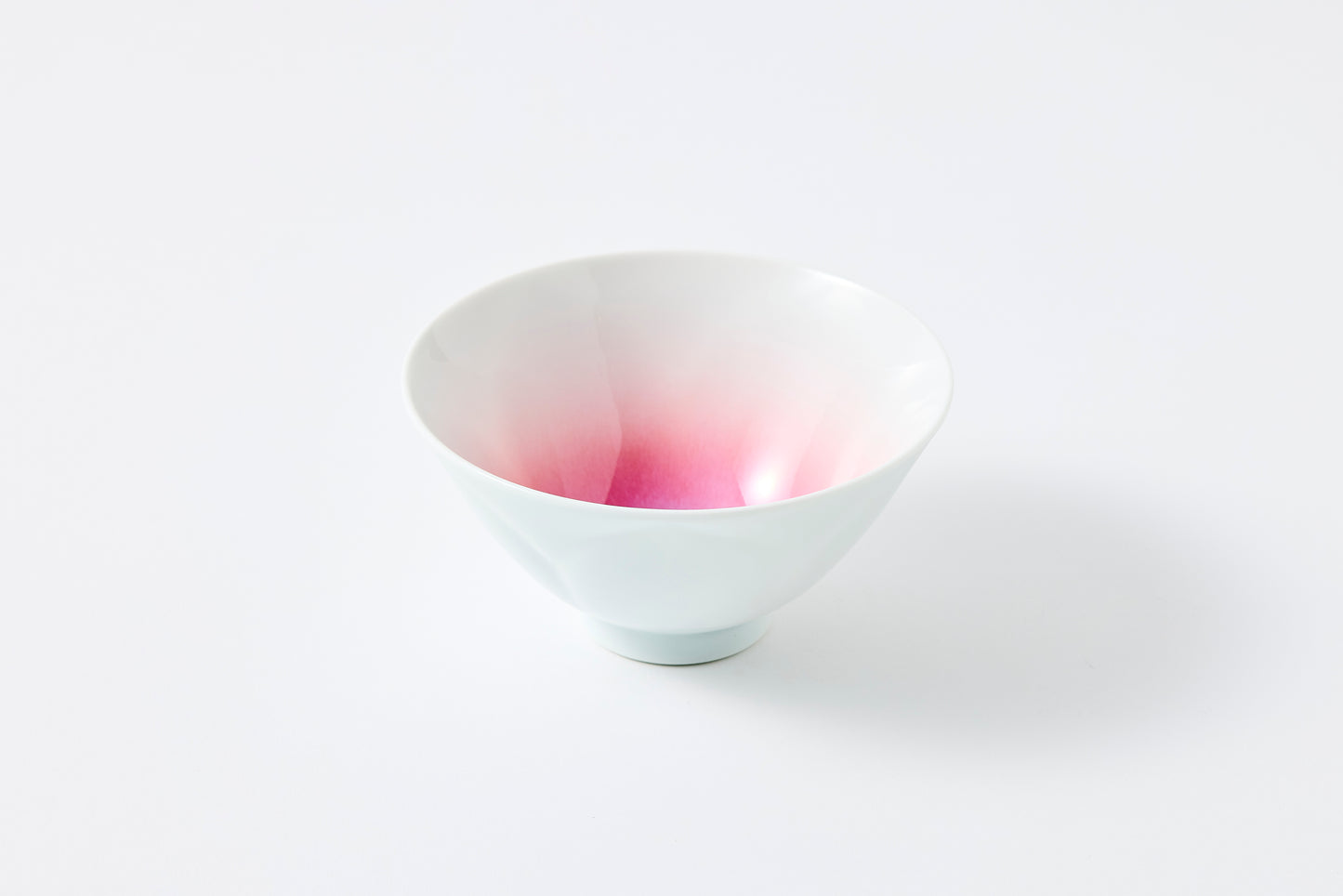 WANOKA Flower-Shaped Rice Bowl PK Arita Porcelain