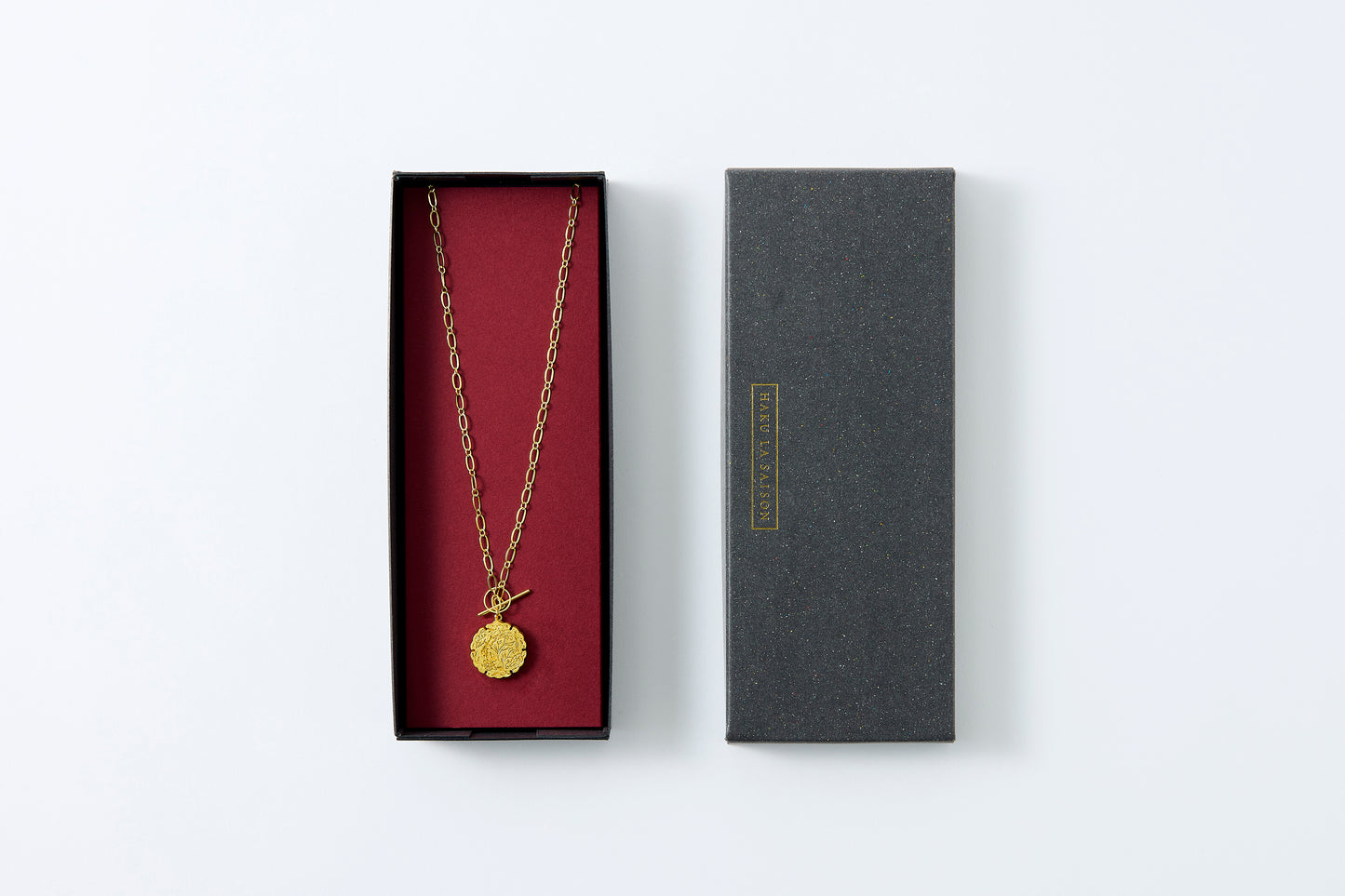 HAKUCESSORY Necklace Money Luck Gold