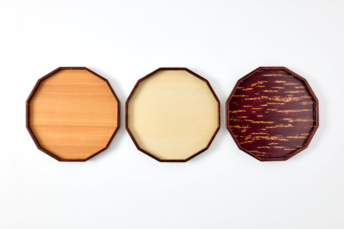 12-Sided Tray (Small) – Maple Wood