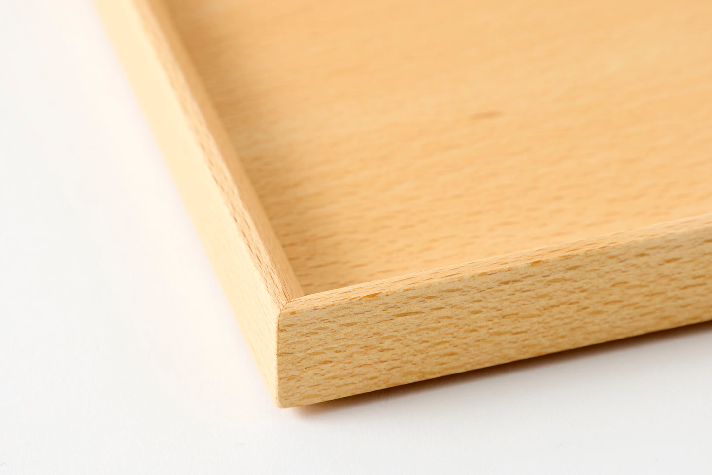 Shiraki Luncheon Tray Beech 12-inch