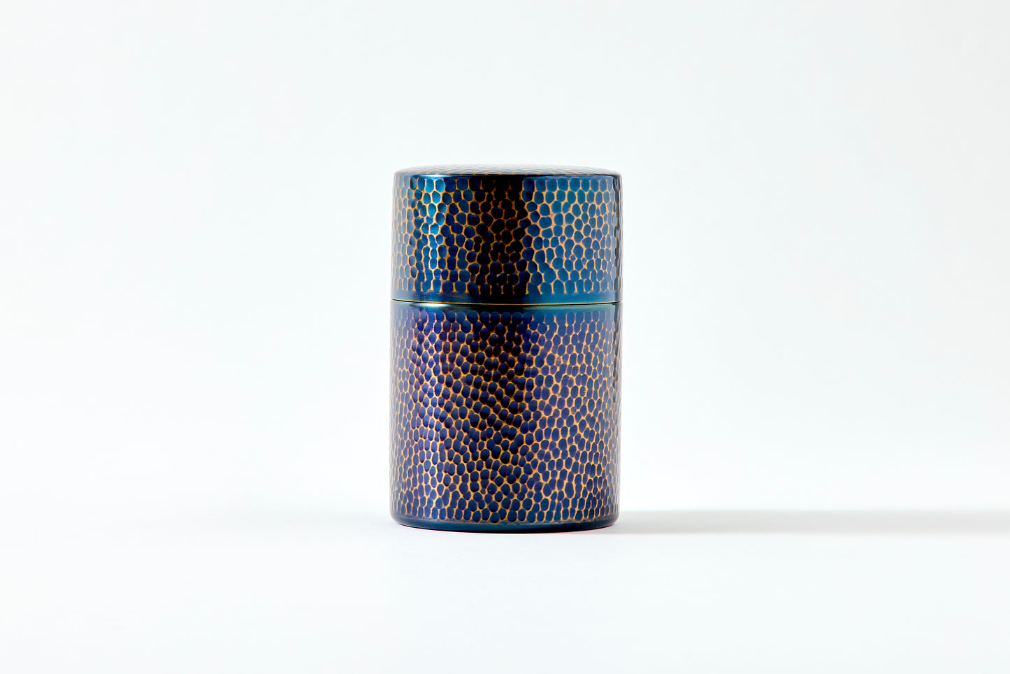 Hammered Pure Copper Tea Canister – Medium (150g)