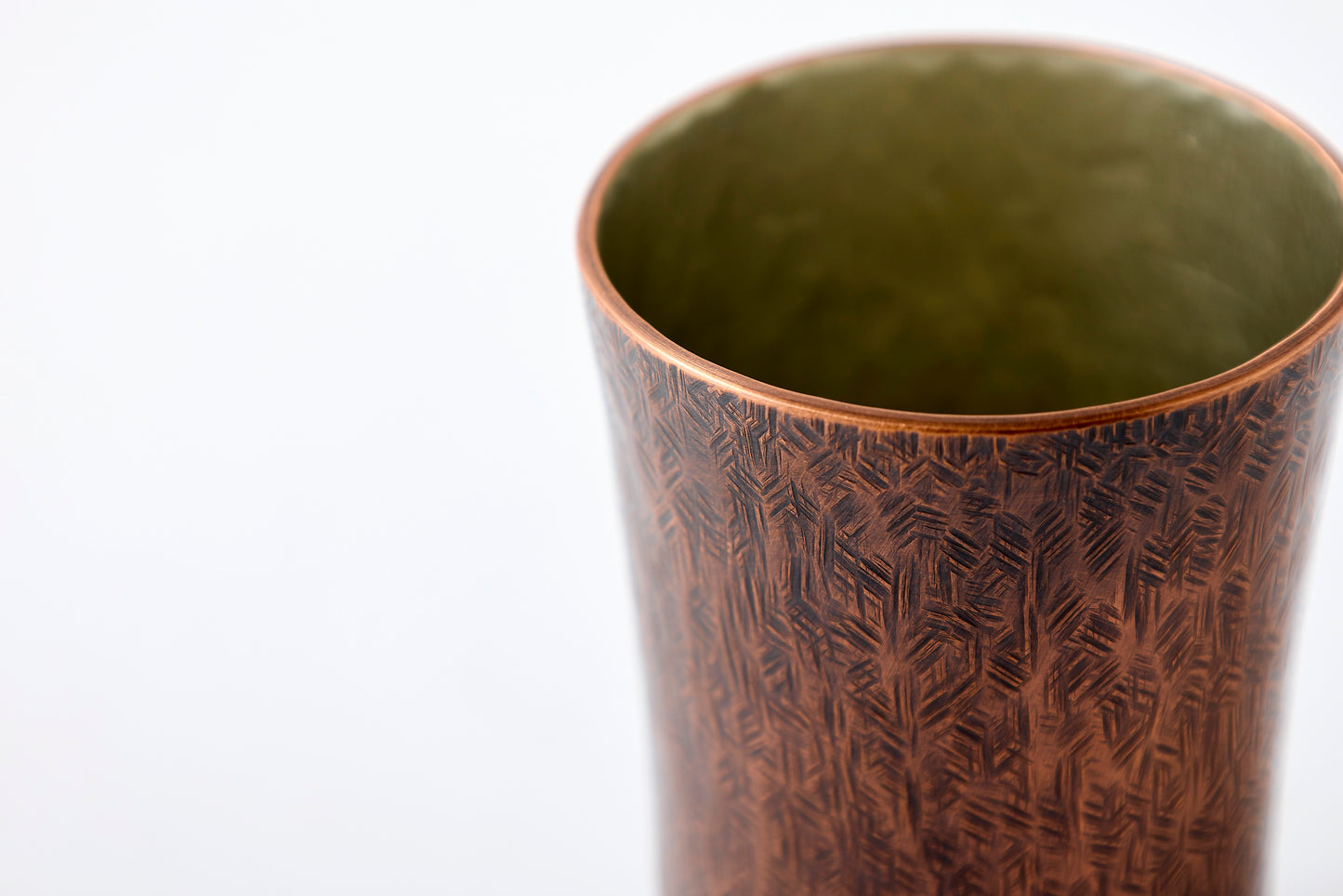 Mini Tumbler – Crossed Blades / Oxidized Copper