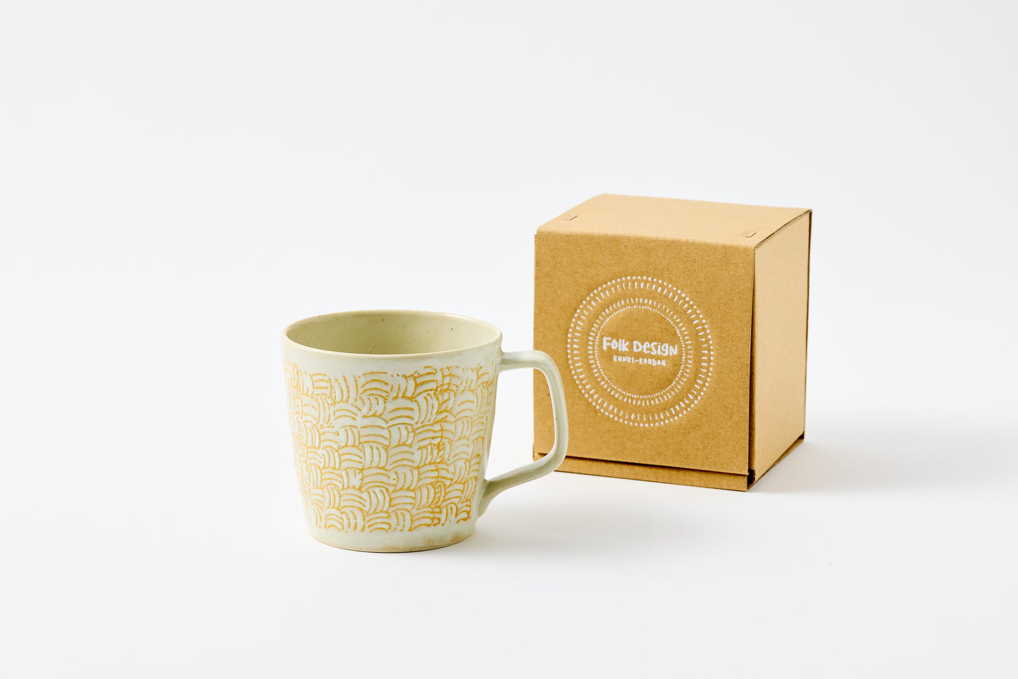 Inban KAGOME Coffee Mug Hasami Porcelain