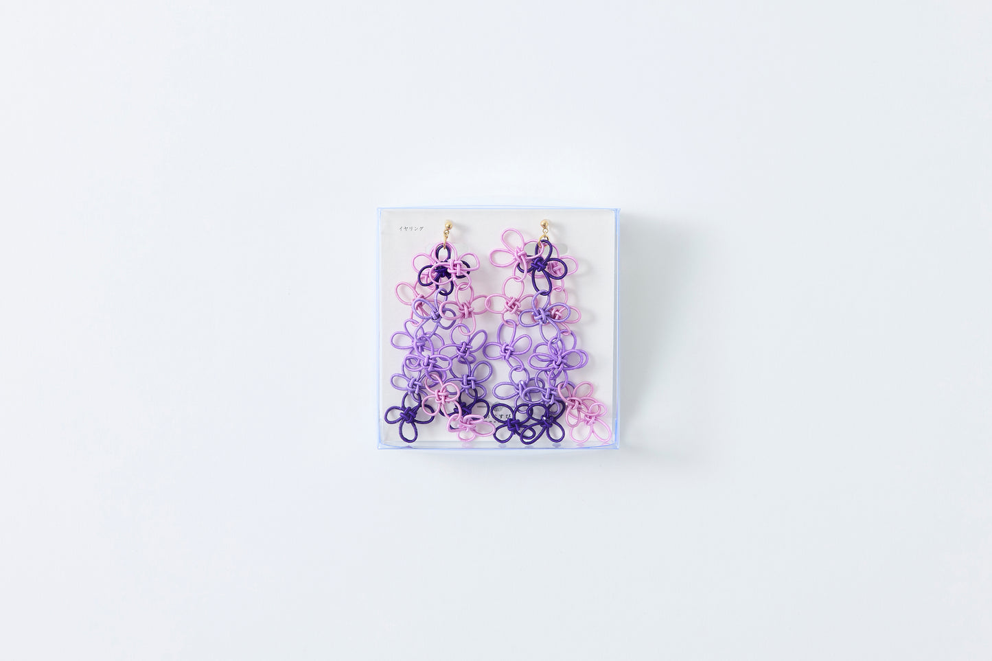 Flower Garden | Non-Pierced Earrings (Resin) - Wisteria Melody