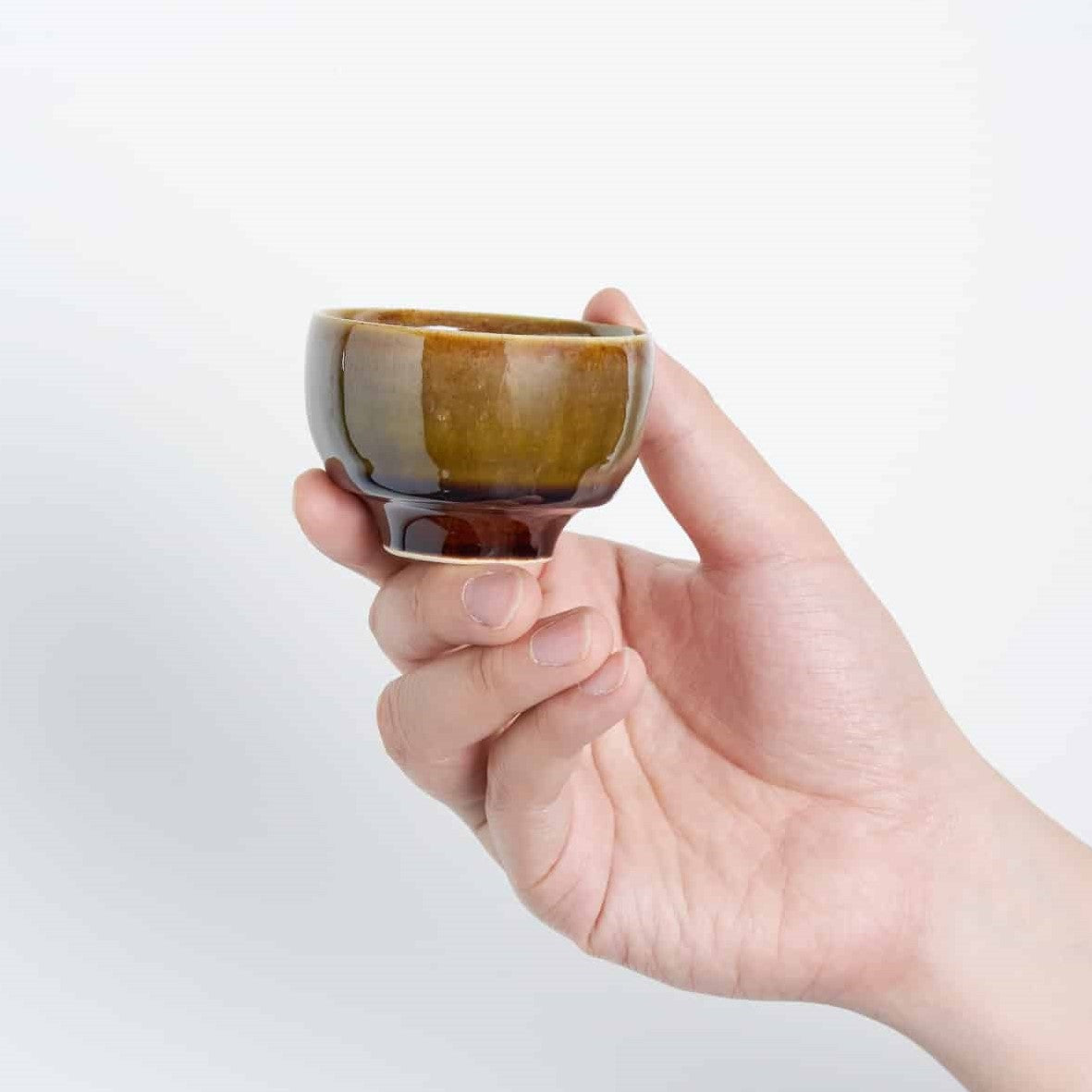 Japanese Sake Tasting Cup Set Hasami Porcelain