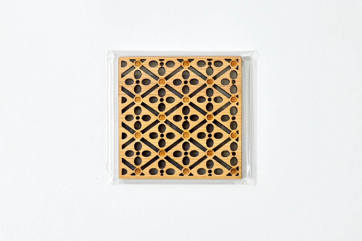 Coaster – Plum Blossoms in Diamond Pattern