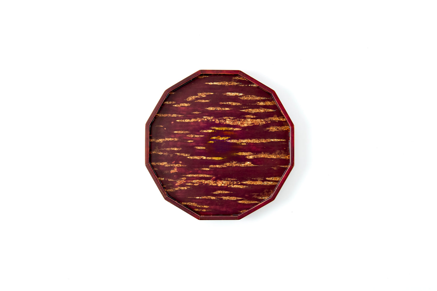 12-Sided Tray (Small) – Plain Cherry Bark