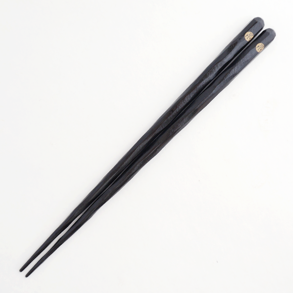 Large Black Carved Chopsticks