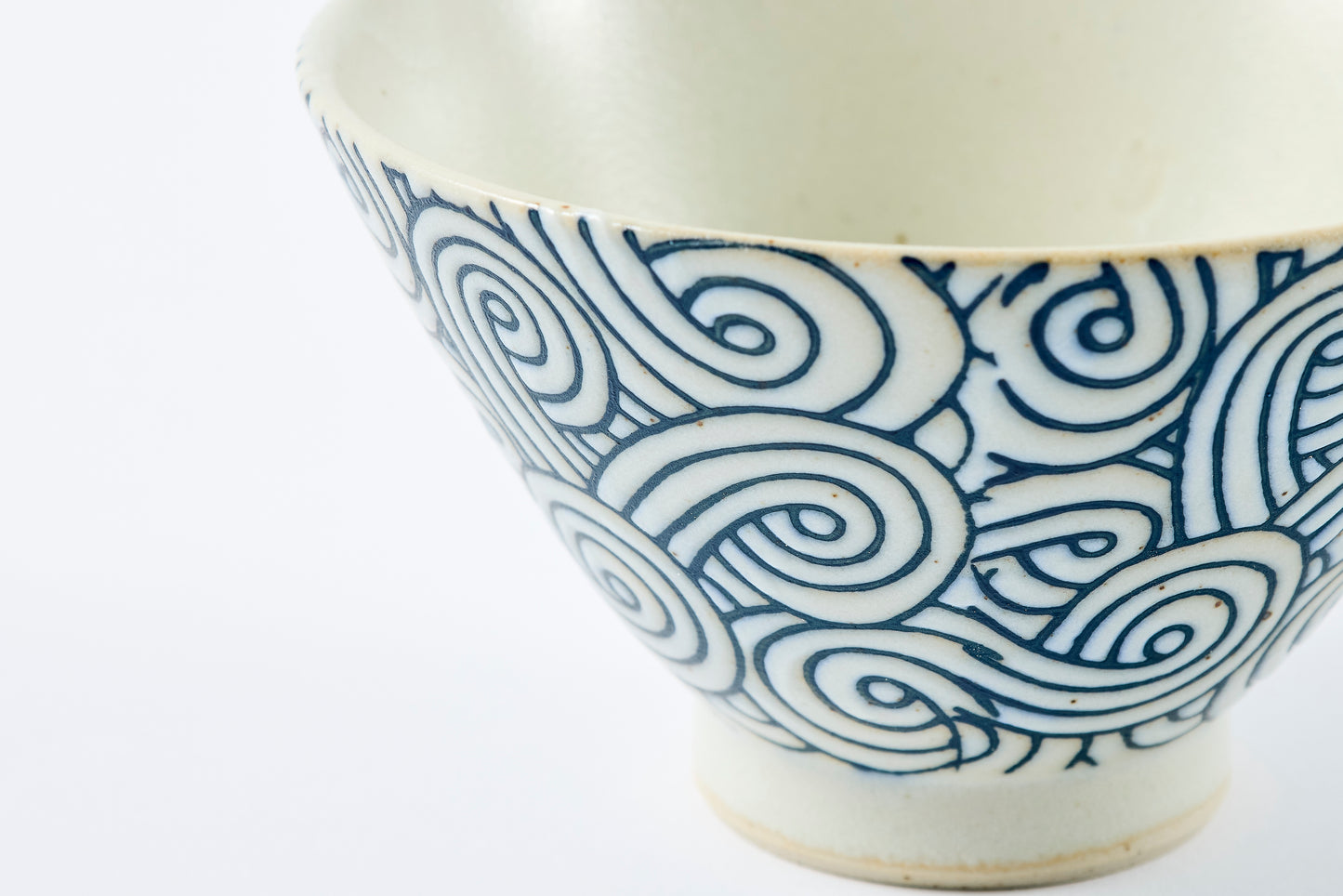 Inban UZUSHIO Rice Bowl Hasami Porcelain