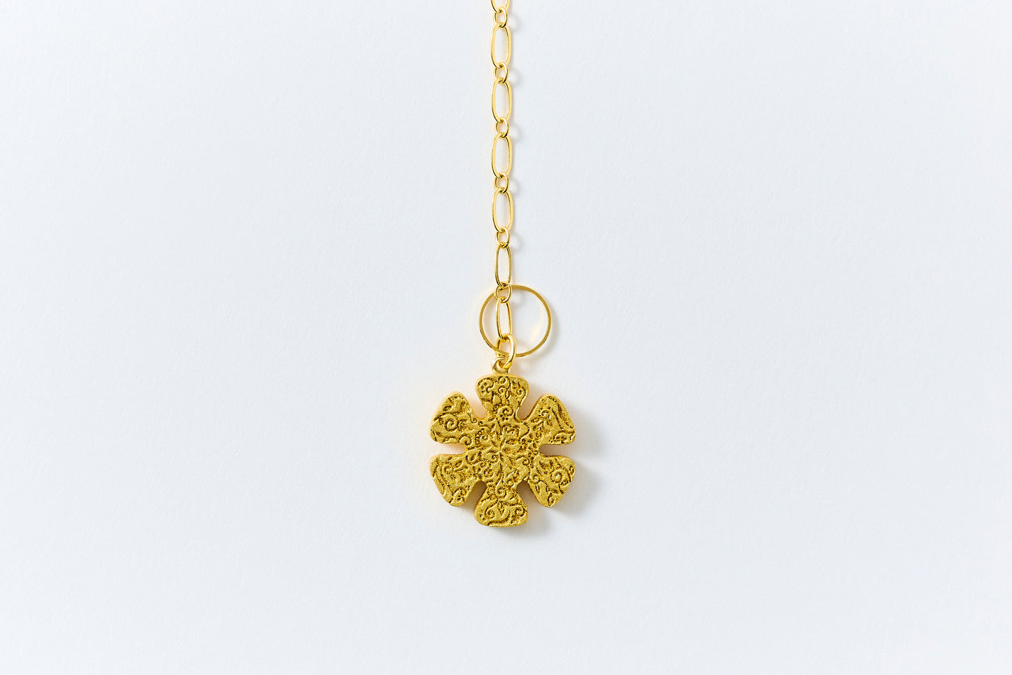 HAKUCESSORY Necklace Health Luck Gold