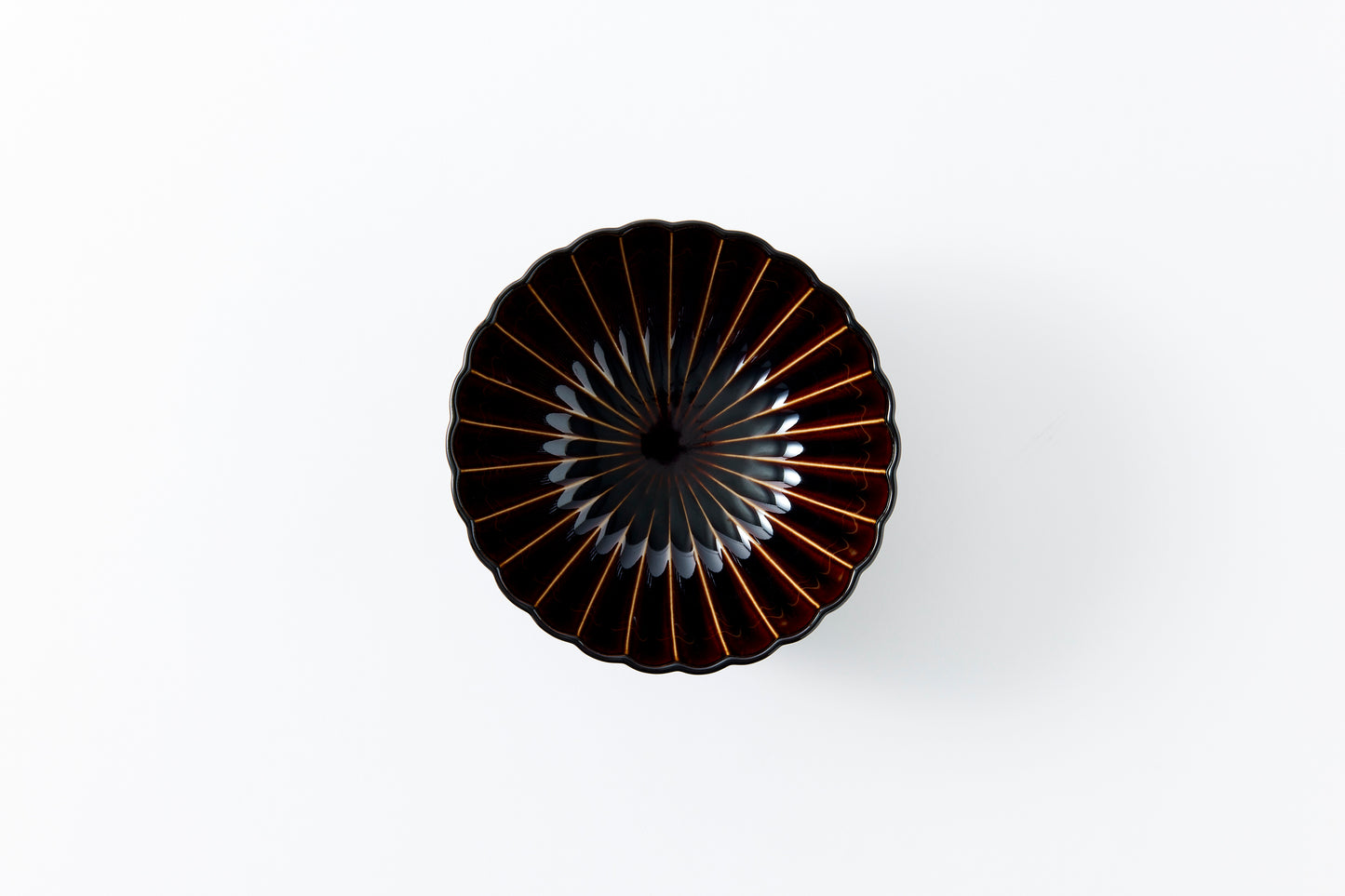 8-inch Bowl Lacquer Brown