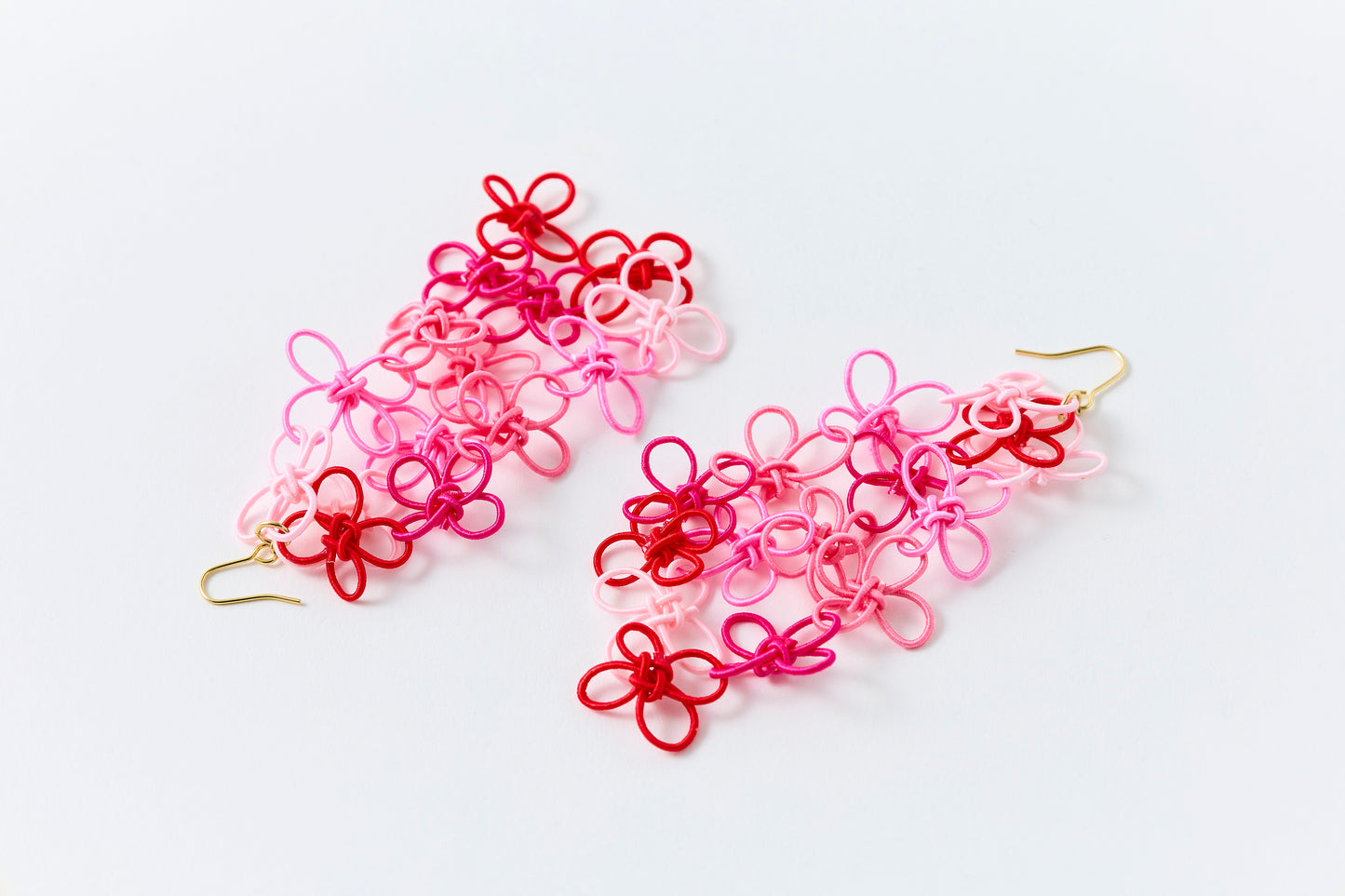 Flower Garden | Hook Pierced Earrings - Sunset Garden