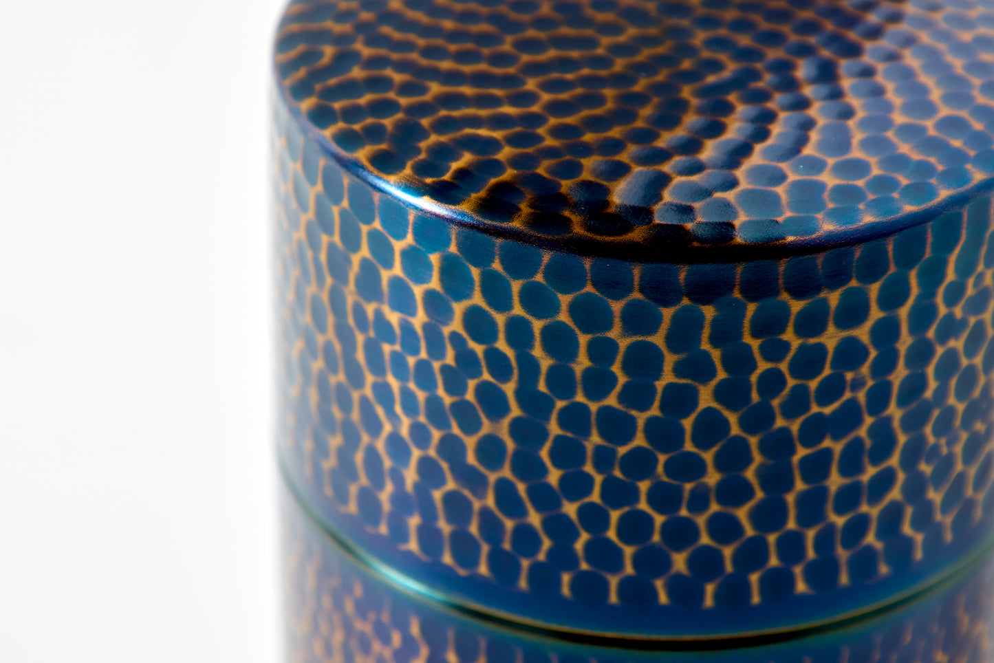 Hammered Pure Copper Tea Canister – Medium (150g)