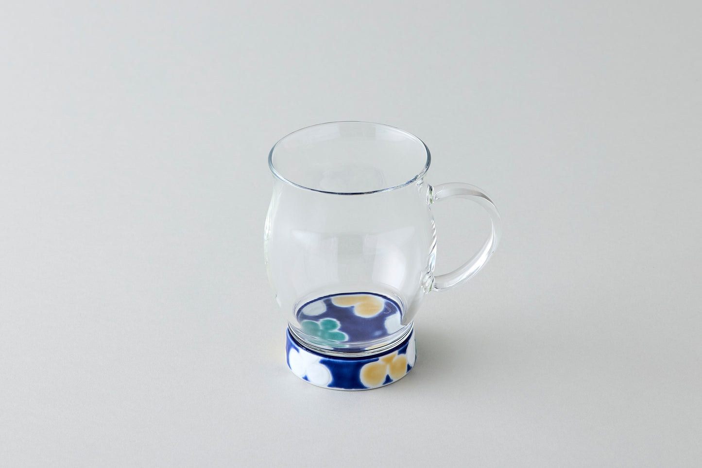 Barrel Mug-  Clover Blue