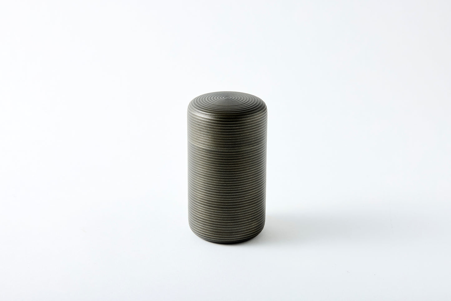 Senju Tea Canister Black Ibushi (Large) –200g