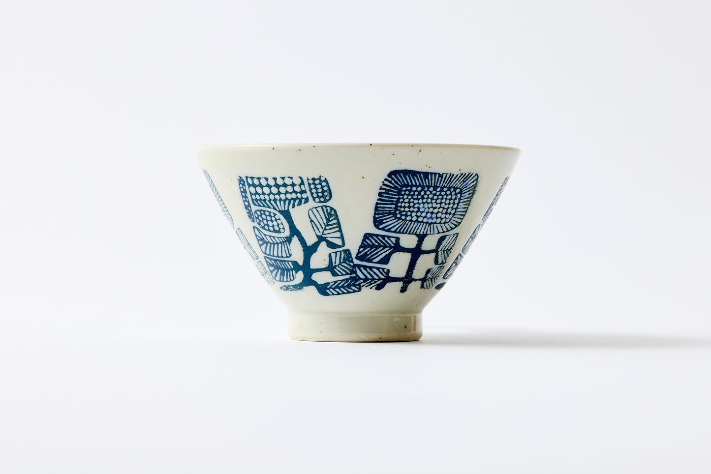 Inban AZTECA Rice Bowl Hasami Porcelain