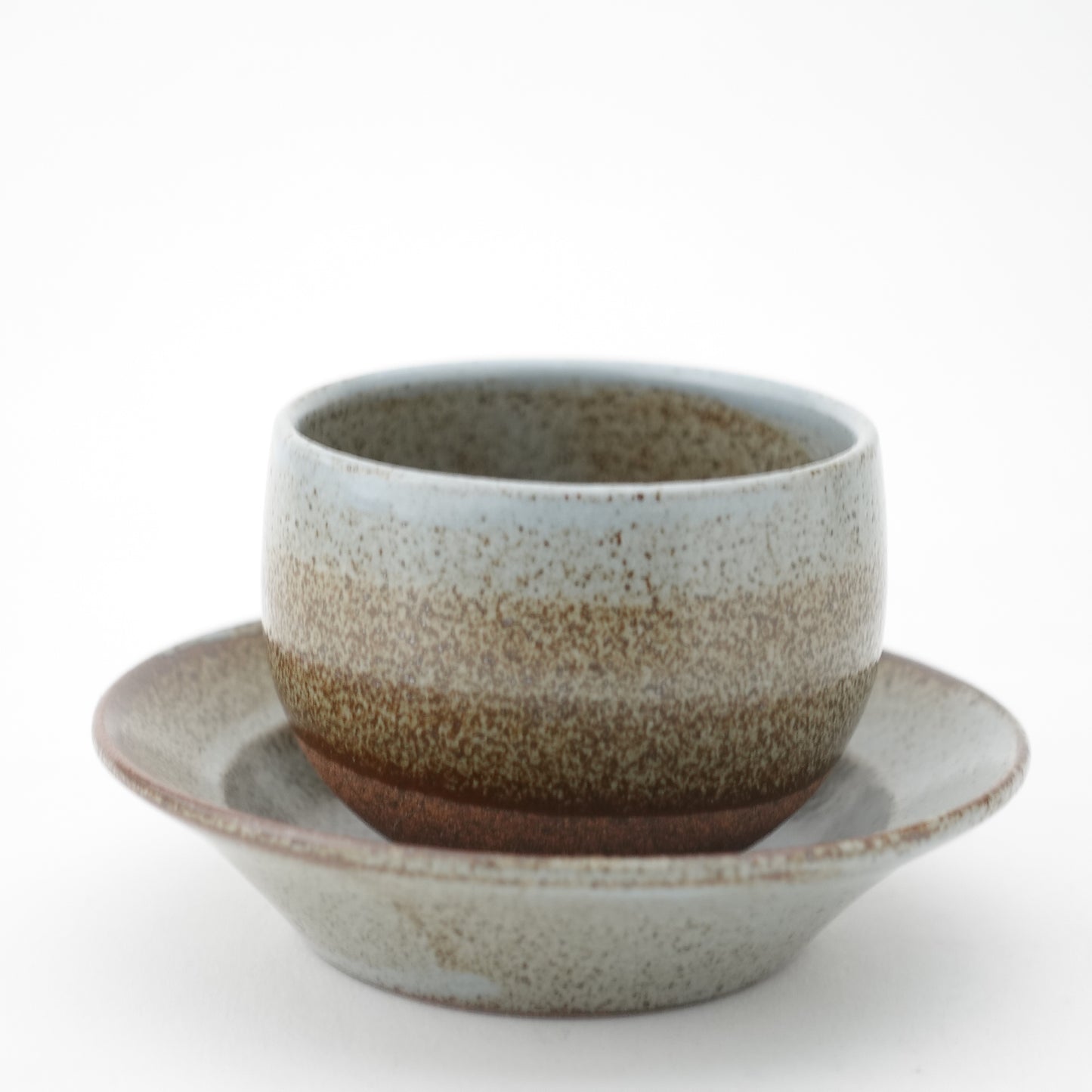 FD Nagi Sencha Teacup & Saucer Hasami Porcelain