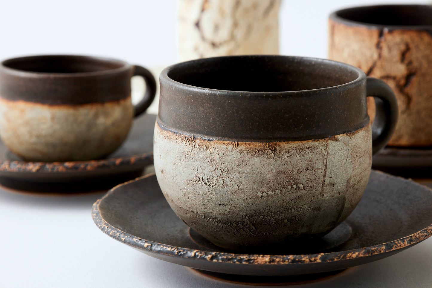 Coffee Cup & Saucer (Round Type)