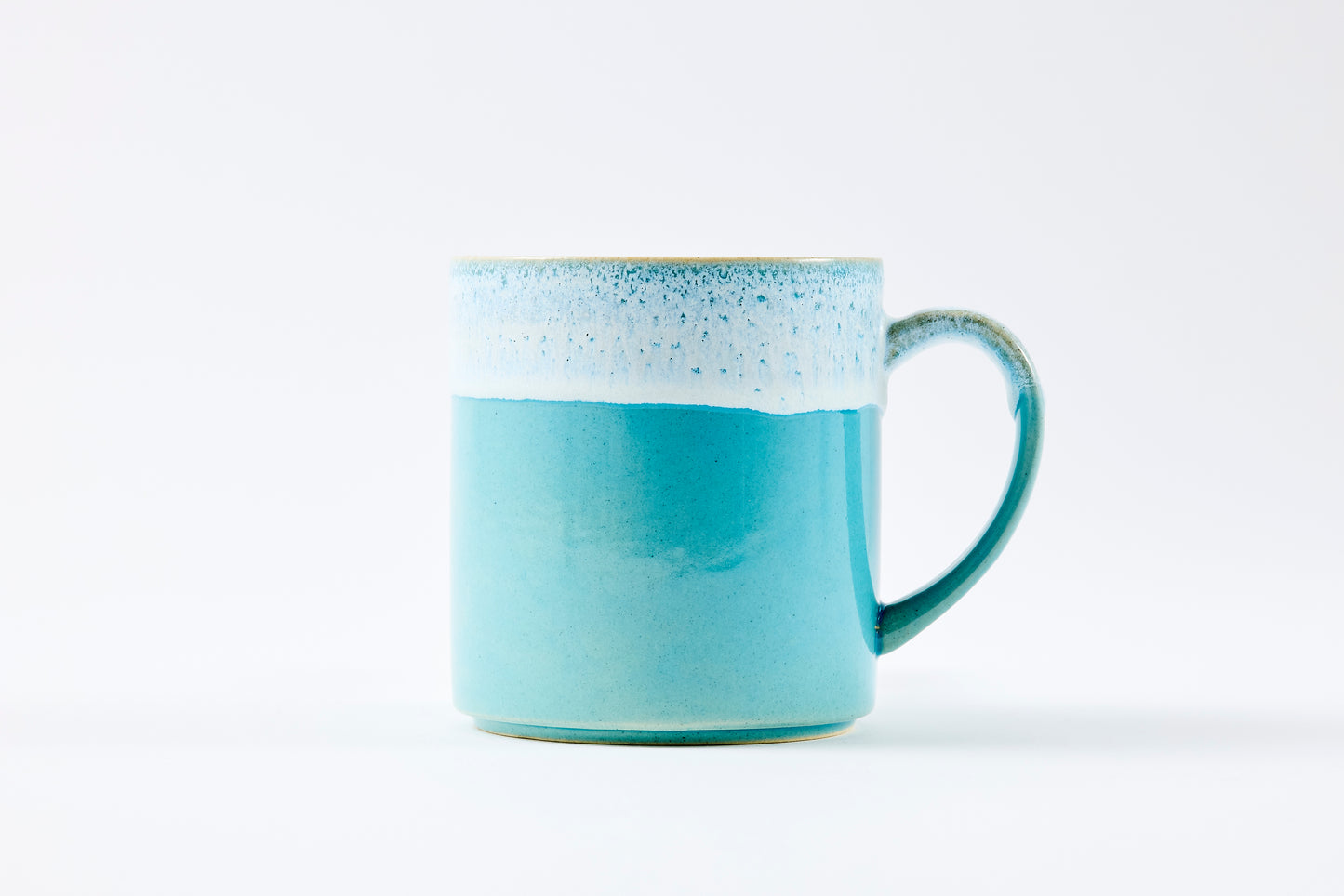 FD Blue Karatsu Drip Tall Mug Hasami Porcelain