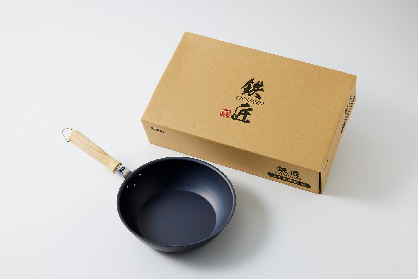 Iron Stir-Fry Pan 24cm