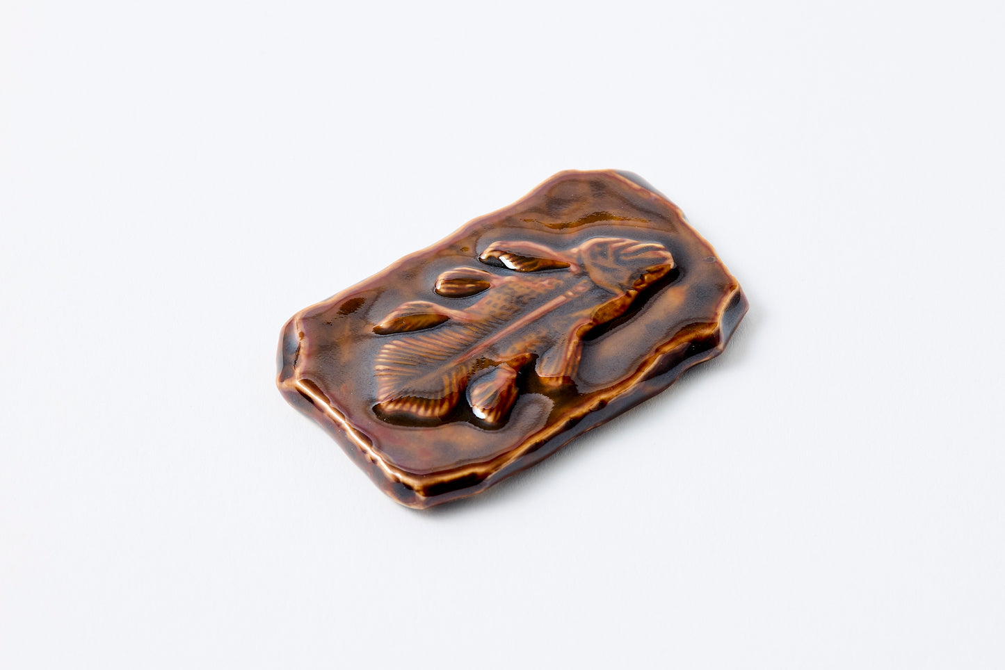 Fossil Chopstick Rest 6P Collection Imari Porcelain