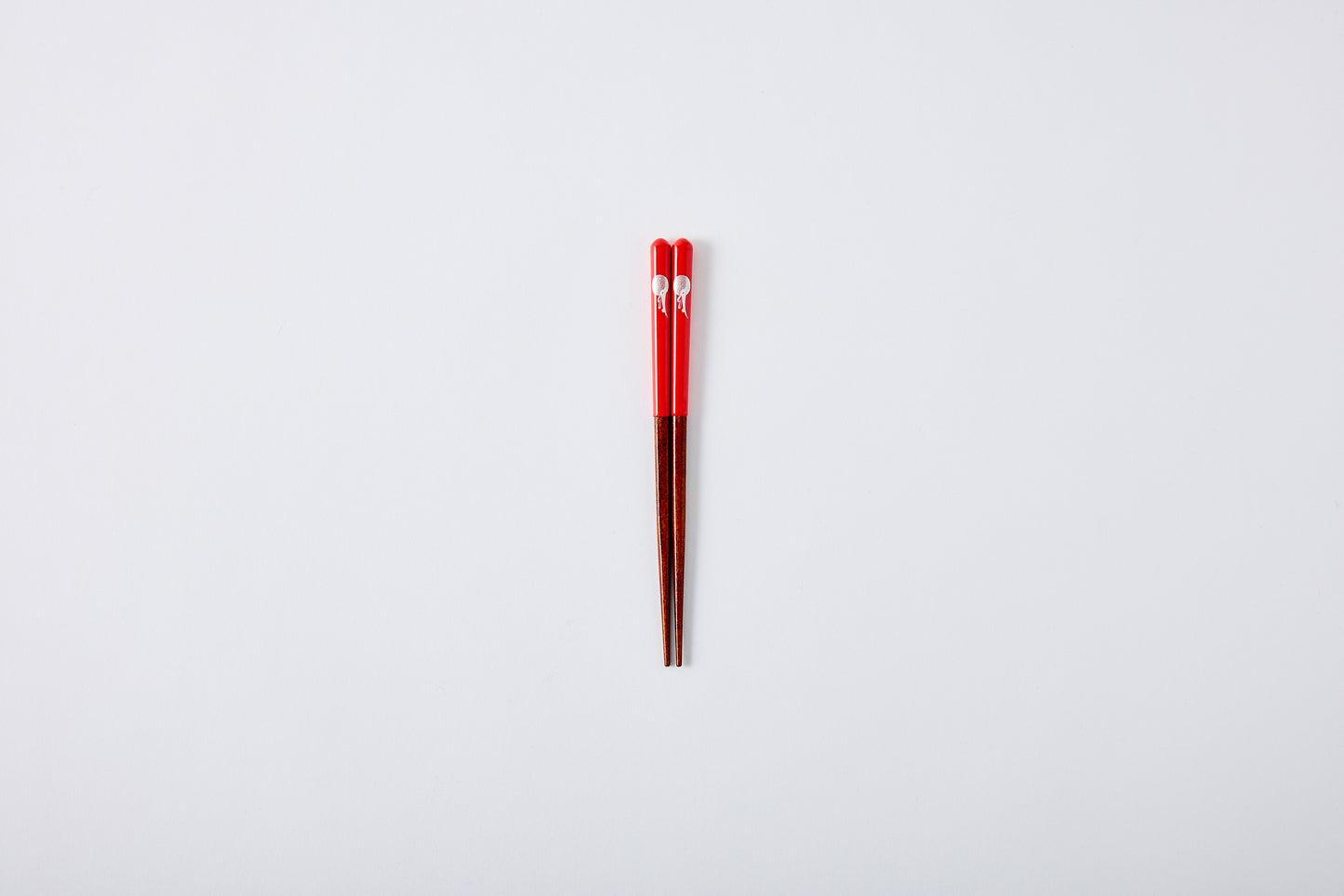 Dishwasher-Safe Moon Rabbit Chopsticks Red 16cm