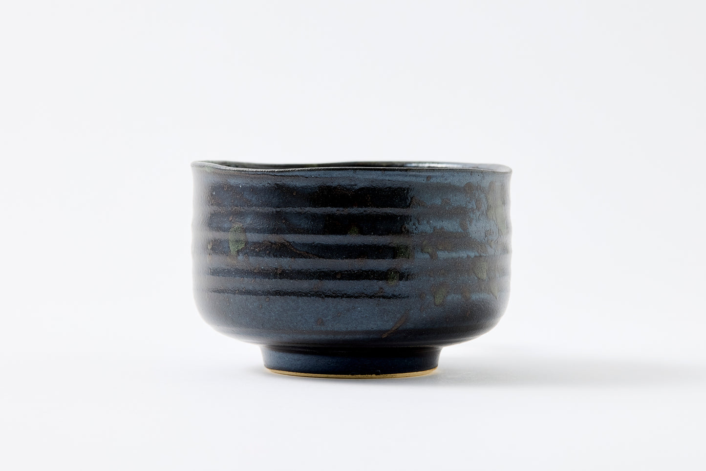 FD Black Glaze Matcha Bowl Nodate Hasami Porcelain