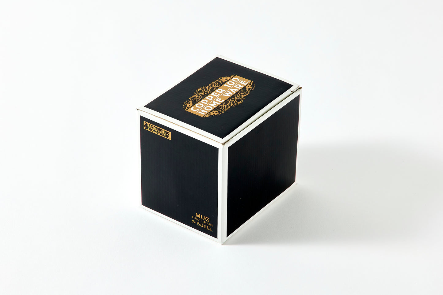 Pure Copper Mug 460ml Black Copper Finish