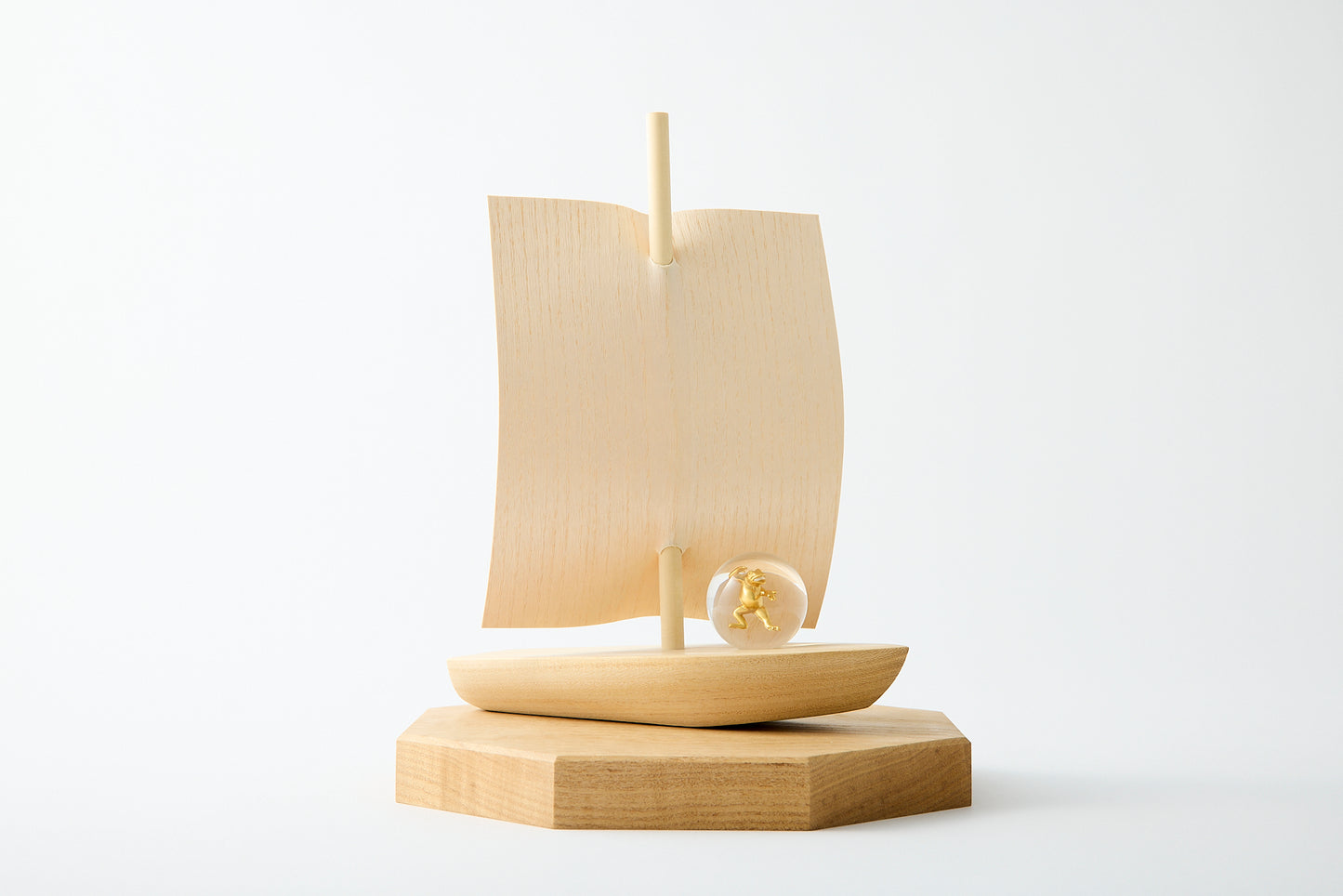 Treasure Ship & Golden Frog