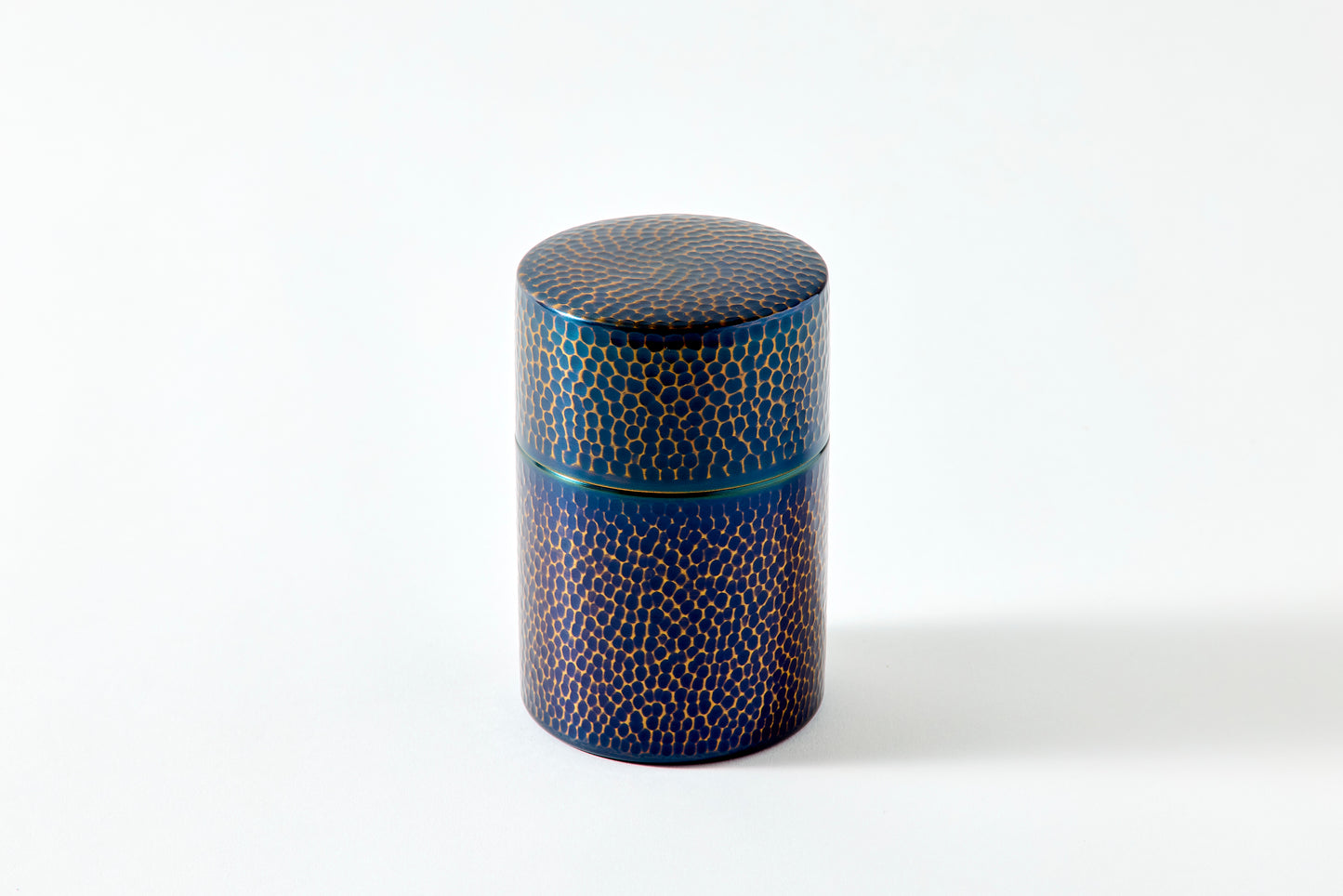 Hammered Pure Copper Tea Canister – Medium (150g)